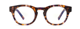 Optical Frames Acetate Round Bold Unisex High Quality COA3026